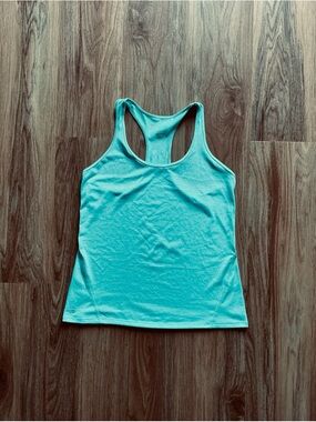 Ideology Aqua Racerback Tank Top